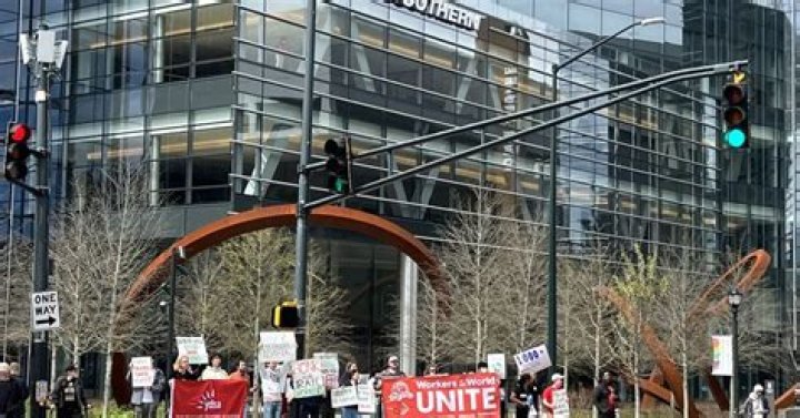Protest over derailment held at Norfolk Southern’s Atlanta headquarters
