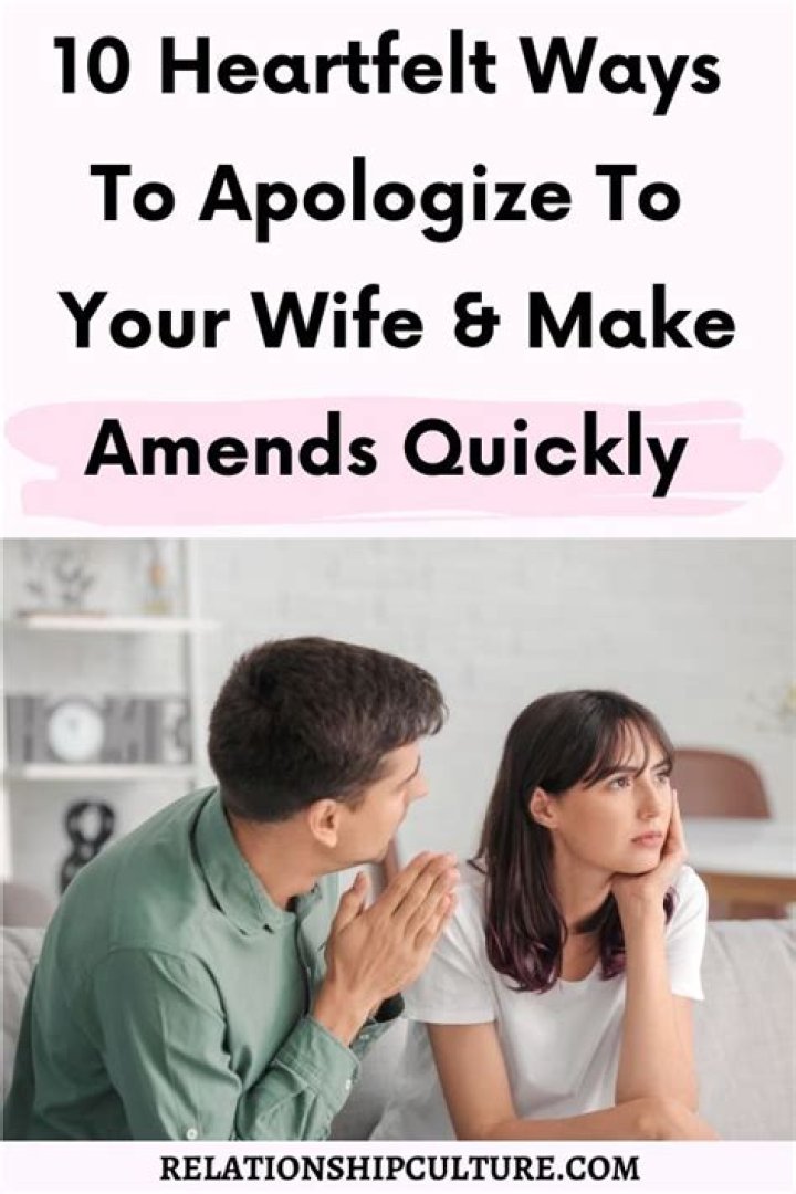 Relationship Advice For How To Apologize To Your Wife | Randy Skilton