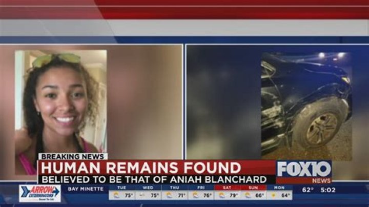 Remains believed to be Aniah Blanchard found, DA says
