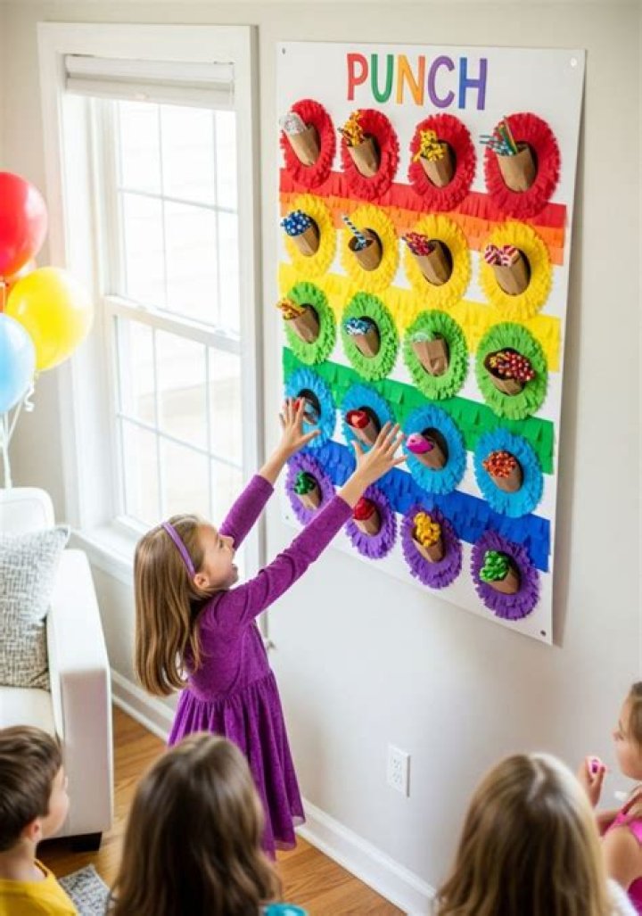 Safer alternative to the piñata for kids' birthday parties