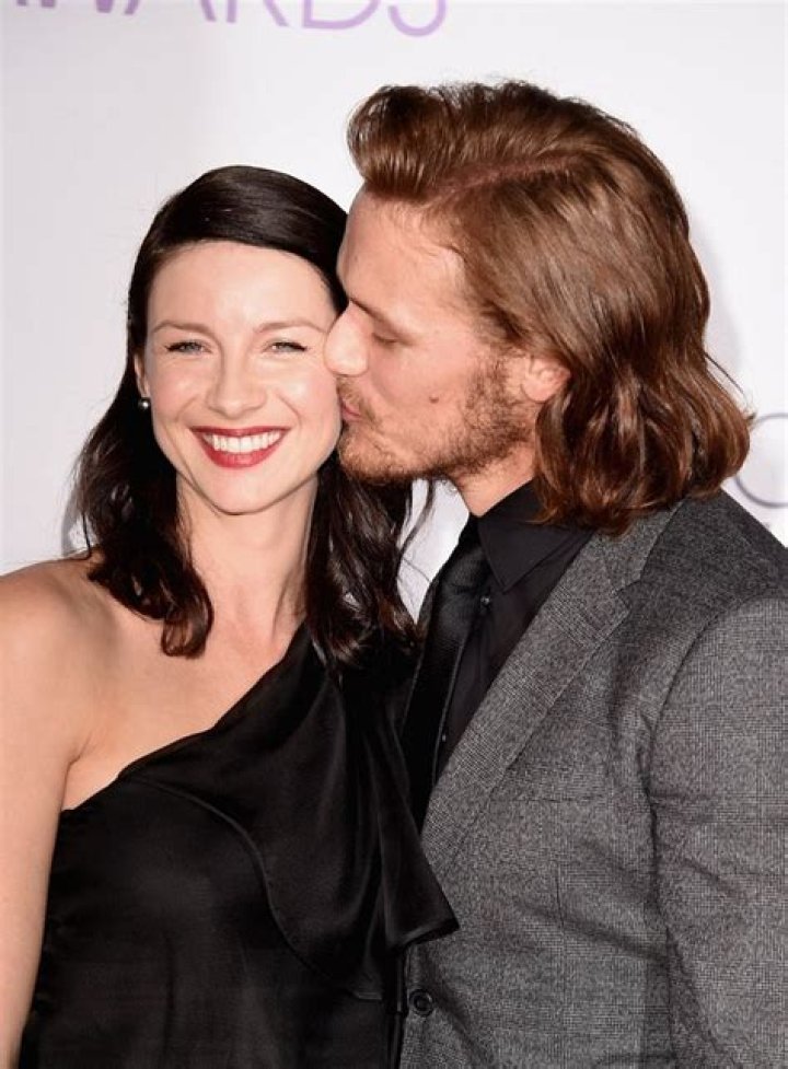 Sam Heughan and Amy Shiels