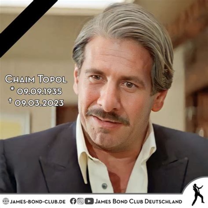 Schauspieler Chaim Topol verstorben