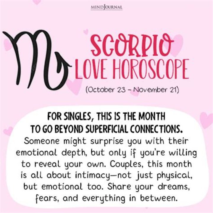 Scorpio Monthly Love Horoscope | YourTango