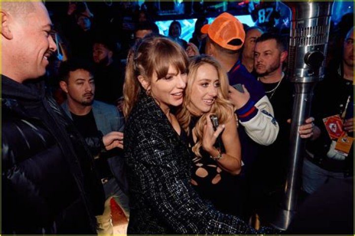 See Taylor Swift's Reaction at the Super Bowl After-Party