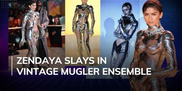 See Zendaya's Vintage Mugler Robot Suit for Dune: Part Two