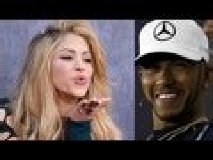 Shakira and Lewis Hamilton reportedly spotted kissing and cuddling
