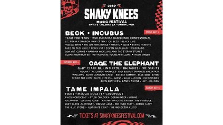 Shaky Knees 2019: Lineup, tickets, transportation and more