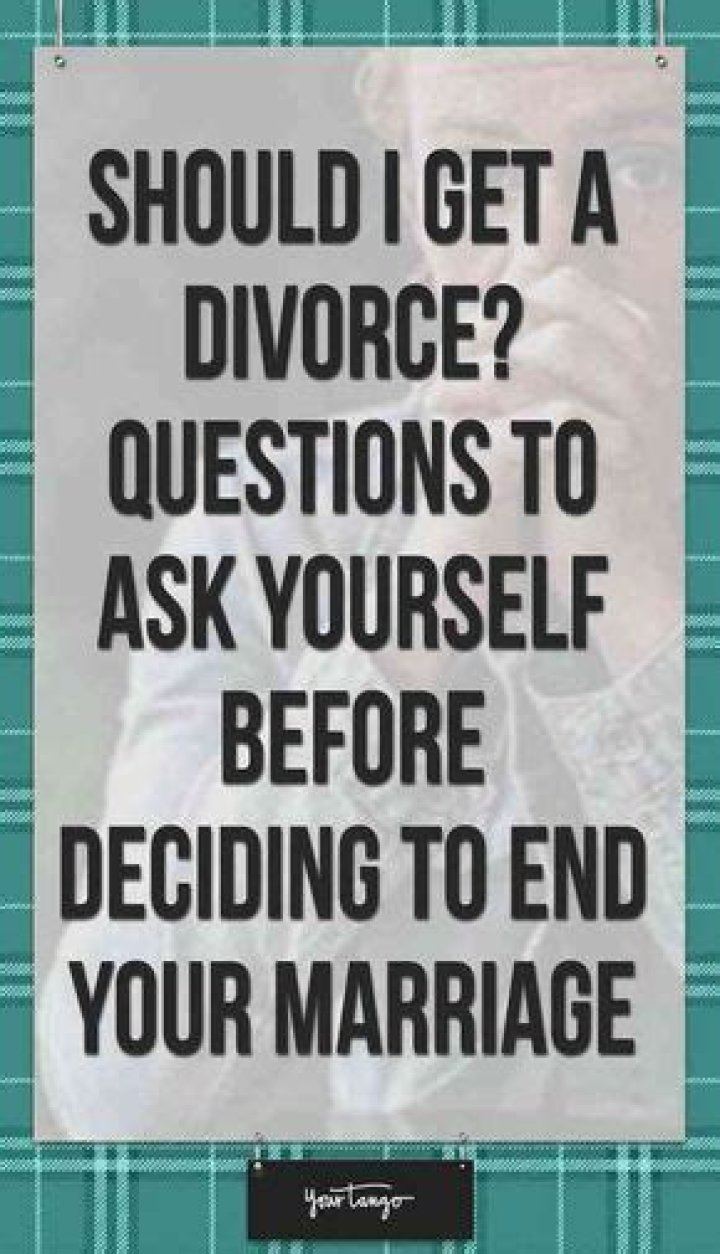 Should I Get A Divorce? How To Answer The Painful Question Once & For All