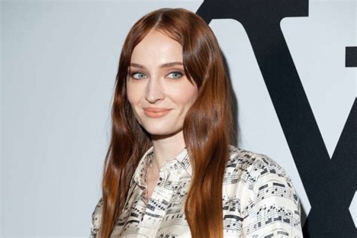 Sophie Turner Wore an Outfit Printed Entirely in Sheet Music