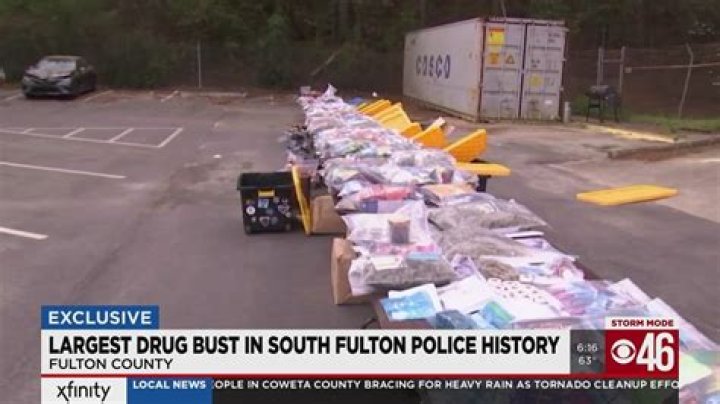 South Fulton, Georgia drug bust