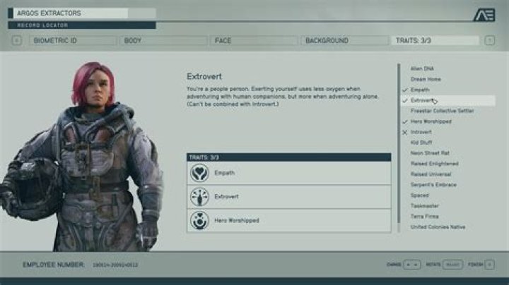 Starfield Best Traits