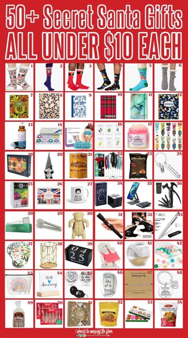 The 50 Best Secret Santa Gifts Under $30