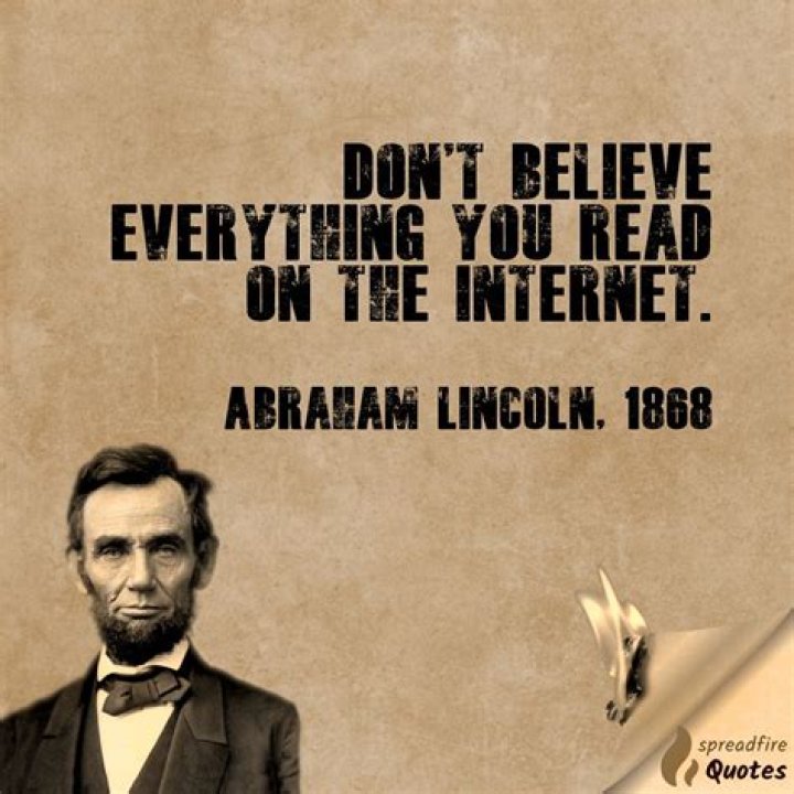 The Hidden Wisdom | Quotes on the Internet Abraham Lincoln