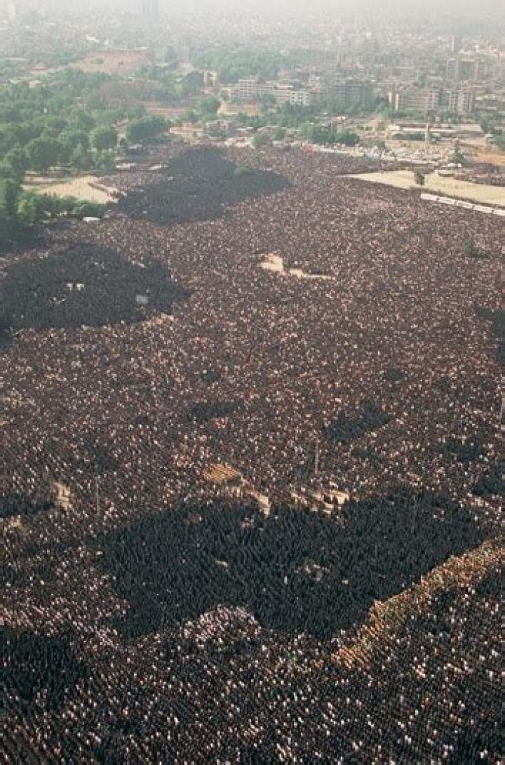 The ten largest gatherings in human history