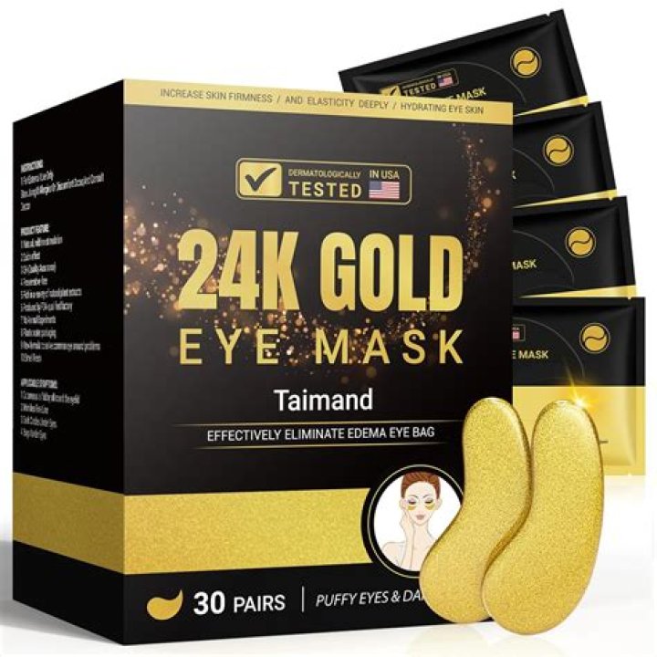 These 24k Gold Under-Eye Patches Reduce Puffiness and Dark Circles