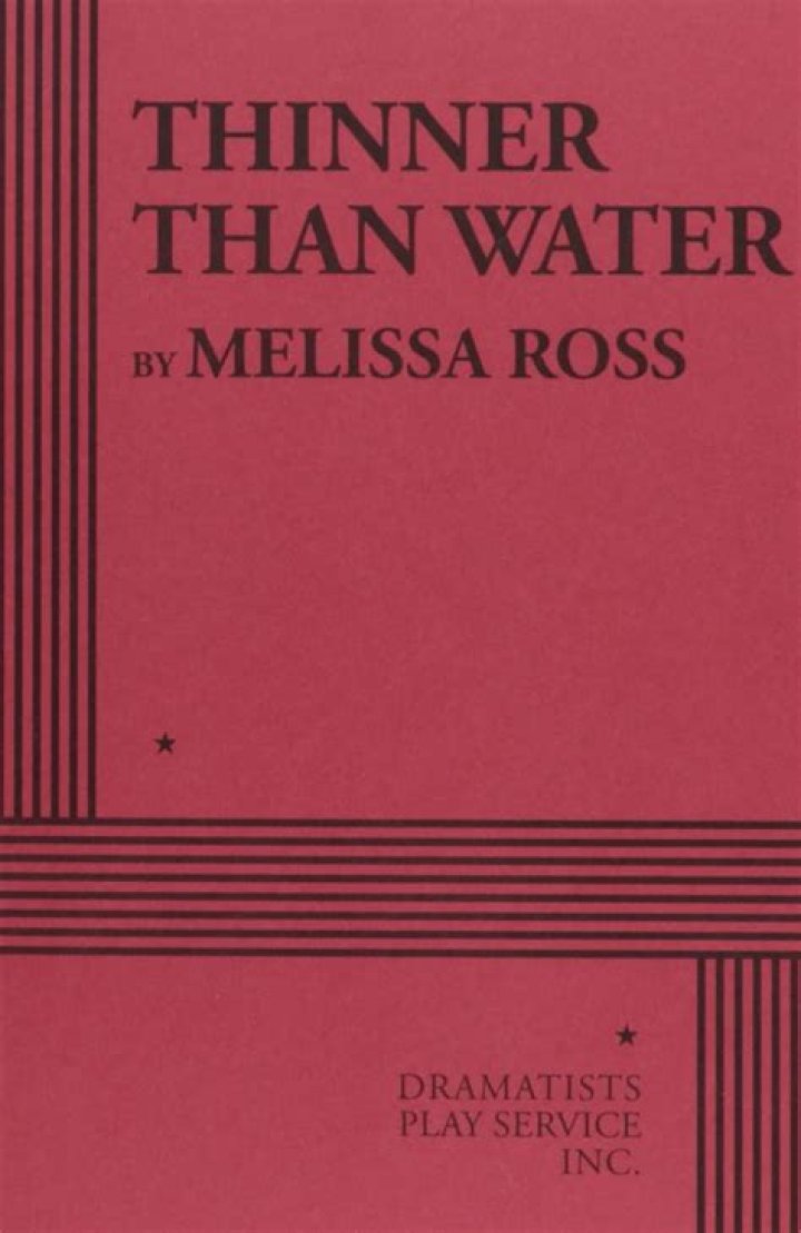 	Thinner Than Water	