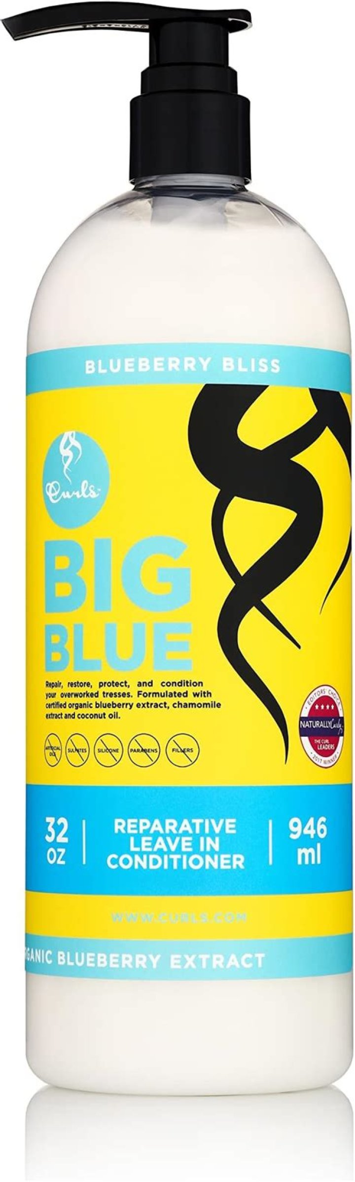 This Black-Owned Blueberry Leave-In Conditioner Defines Curls