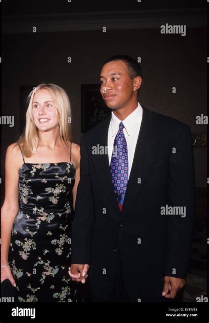 Tiger Woods and Joanna Jagoda