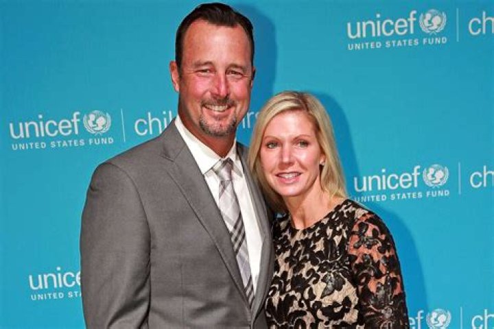 Tim Wakefield and Stacy Stover