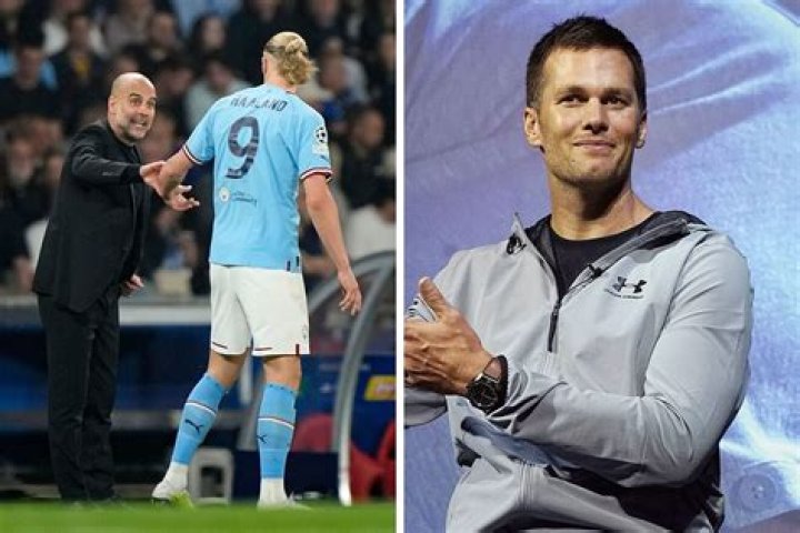 Tom Brady applauds Erling Haaland after Pep Guardiola scolds him on camera