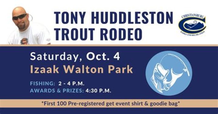 🎣 Tony Huddleston Trout Rodeo @ Izaak Walton Park