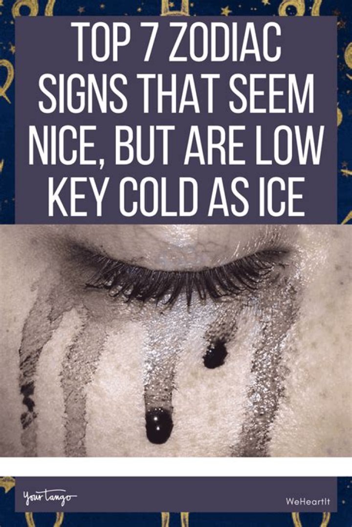 Top 7 Coldest Zodiac Signs That Seem Nice, But Cold As Ice
