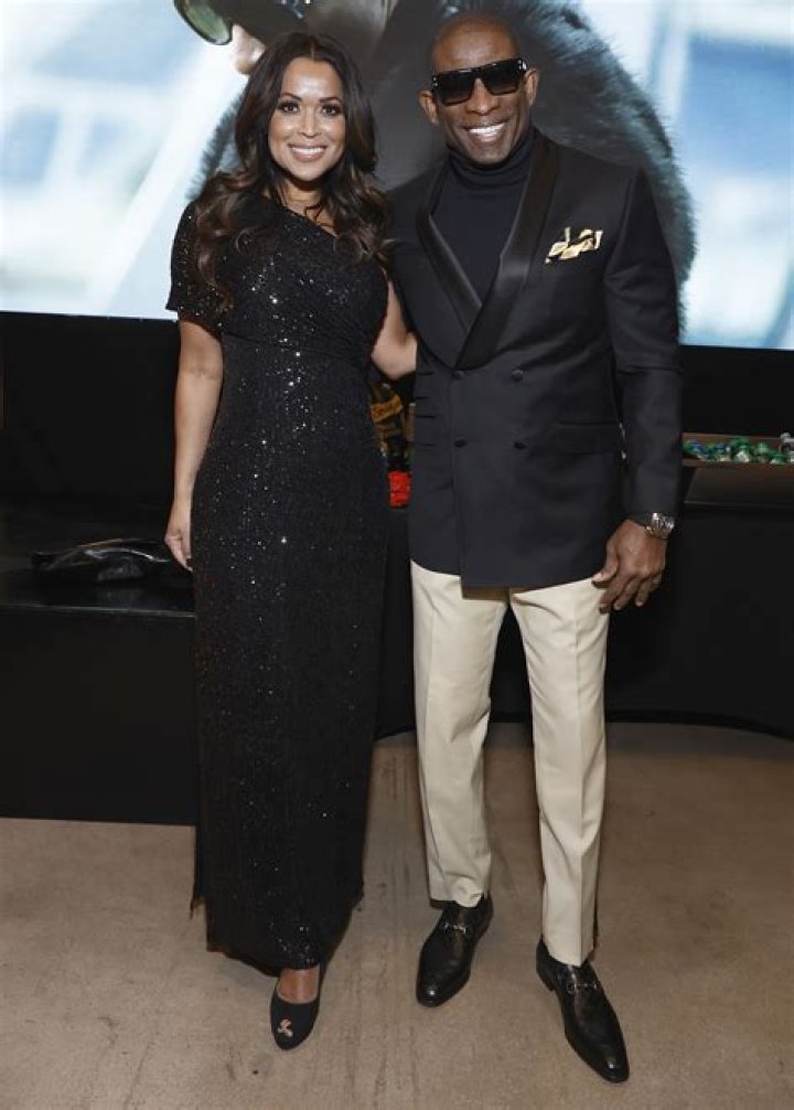 Tracey Edmonds looks happy and sexy after breakup with Deion Sanders