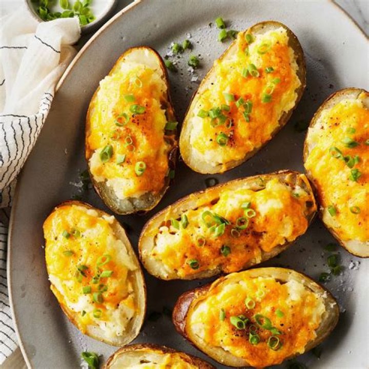 Twice-Baked Potatoes Recipe with Cauliflower | Recipe