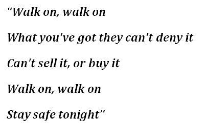 U2’s “Walk On” Lyrics Meaning