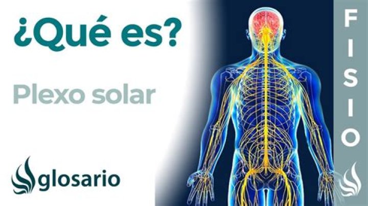 Ubicación y función del plexo solar