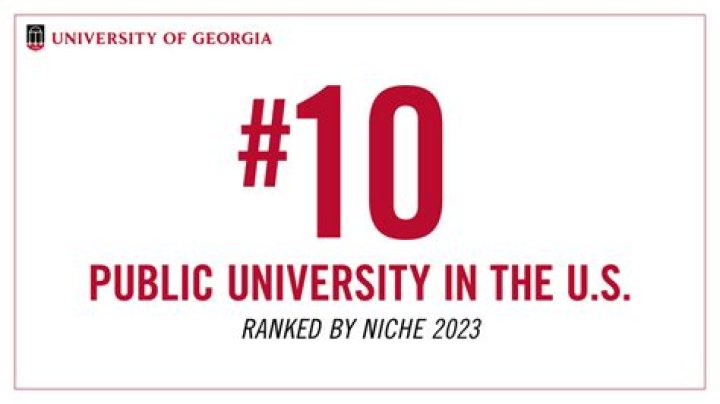 UGA 2023 Niche rankings | Top public universities in US