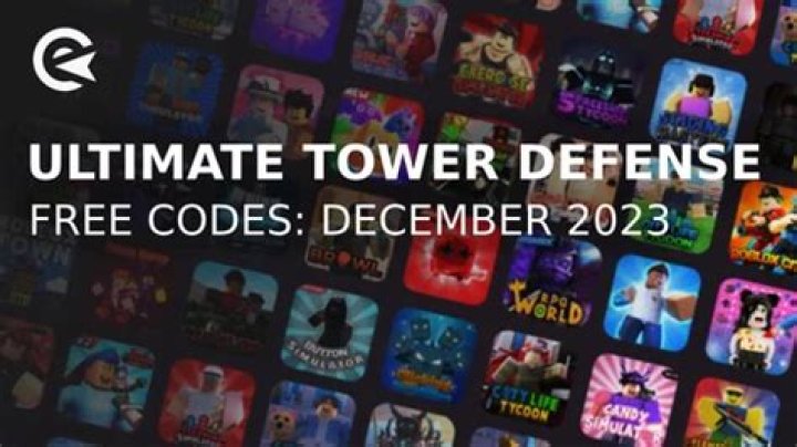 Ultimate Tower Defense Codes December 2023