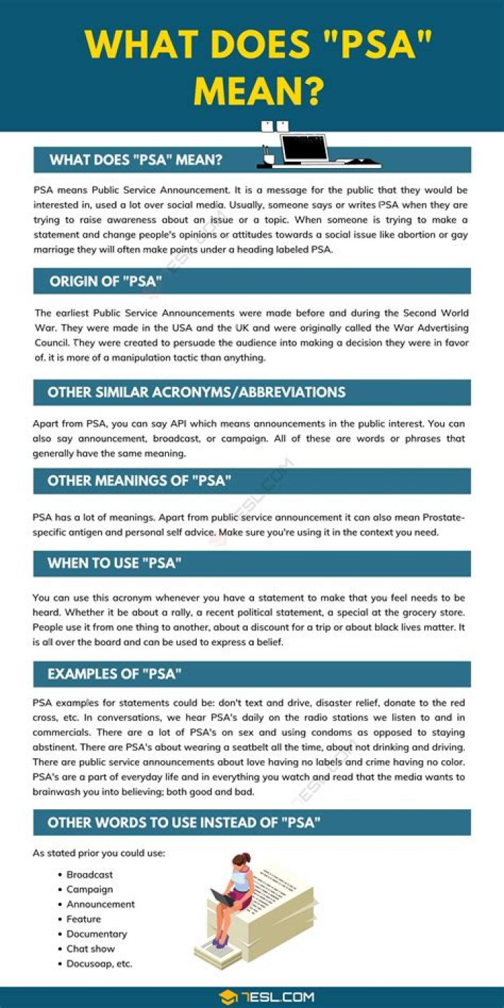 Understanding The Meaning Of PSA In Social Media
