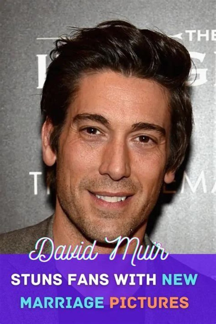 Unveiling David Muir's Marital Status: The Man Behind The Anchor Desk