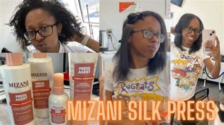 Use Mizani's Press Agent Styling Serum for a Lasting Silk Press