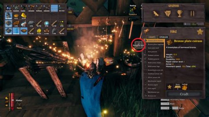 Valheim Repair Bronze Axe, Tools, Armor & Walls