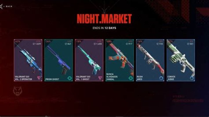 Valorant Night Market: How does valorant night market work