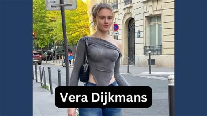 Vera Dijkmans Biography, Wiki, Age, Height, Family, Career