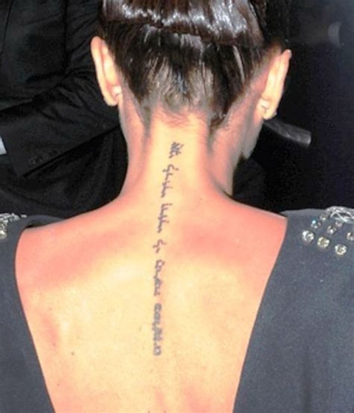 Victoria Beckham's Tattoos & Meanings