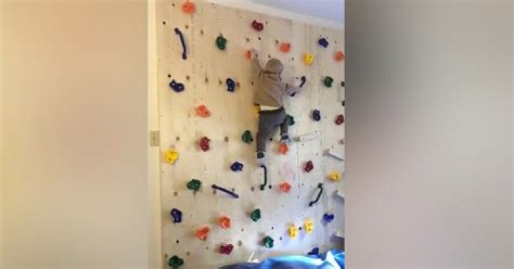 Watch This Seemingly Superhuman Baby Rock Parents’ Climbing Wall