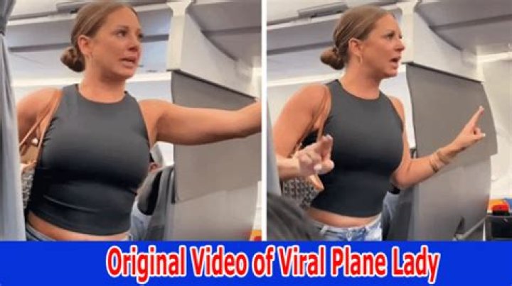 Watch Viral Plane Lady Video Original
