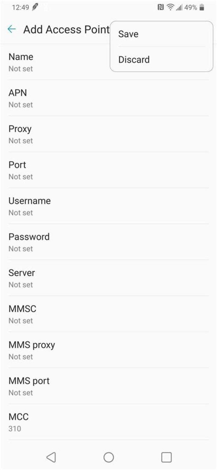 What are the APN settings for T-Mobile?