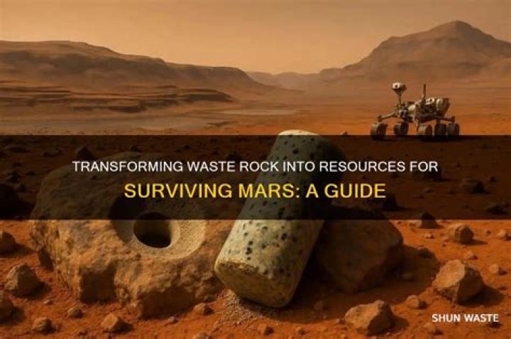 What can I do with waste rock Surviving Mars?