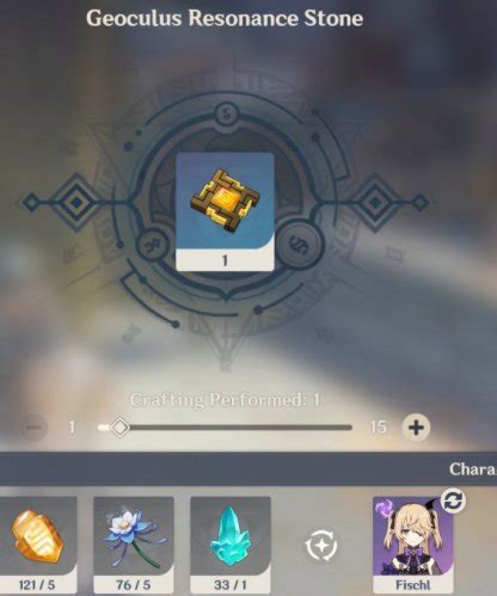 What does a Geoculus resonance Stone do?