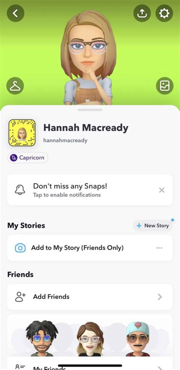 What does mean on Snapchat?
