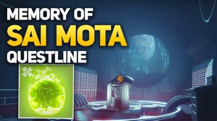 What does memory of Sai Mota give you?