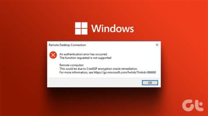 What does unable to authenticate mean?