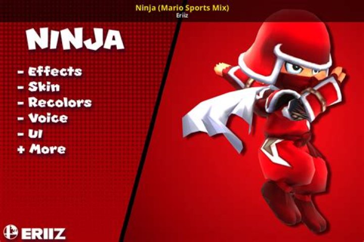 What game is Ninja from Mario Sports Mix?