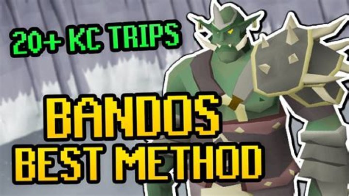 What God items do I need for Bandos?