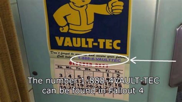 What happens when you call 1 888 4 Vault-Tec?
